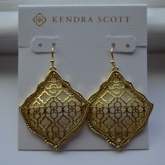 NWT Kendra Scott Kirsten Drop Earrings - Picture 7 of 9